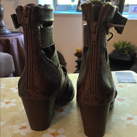 Coconuts by Matisse Dark Brown Combat Boots - Picture 3 of 3